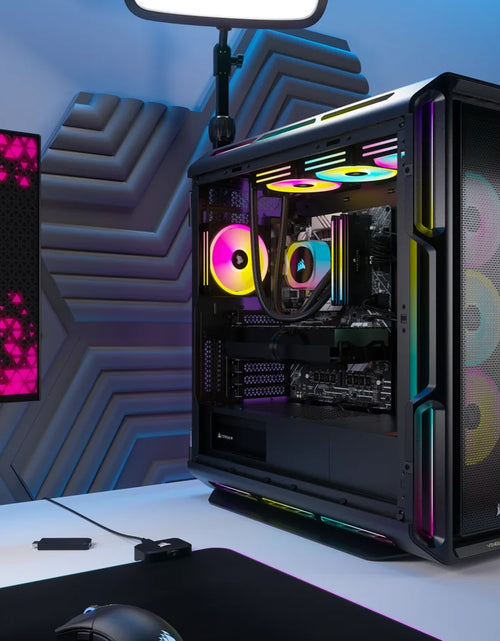 Load image into Gallery viewer, VENGEANCE I8200 Icue Link Edition Gaming PC - Liquid Cooled Intel Core I9 14900KF CPU - NVIDIA Geforce RTX 4090 Graphics - 64GB  DOMINATOR TITANIUM RGB DDR5 Memory
