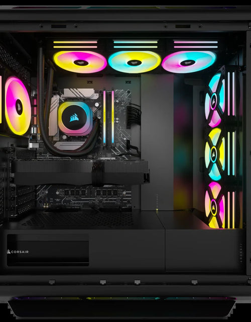 Load image into Gallery viewer, VENGEANCE I8200 Icue Link Edition Gaming PC - Liquid Cooled Intel Core I9 14900KF CPU - NVIDIA Geforce RTX 4090 Graphics - 64GB  DOMINATOR TITANIUM RGB DDR5 Memory
