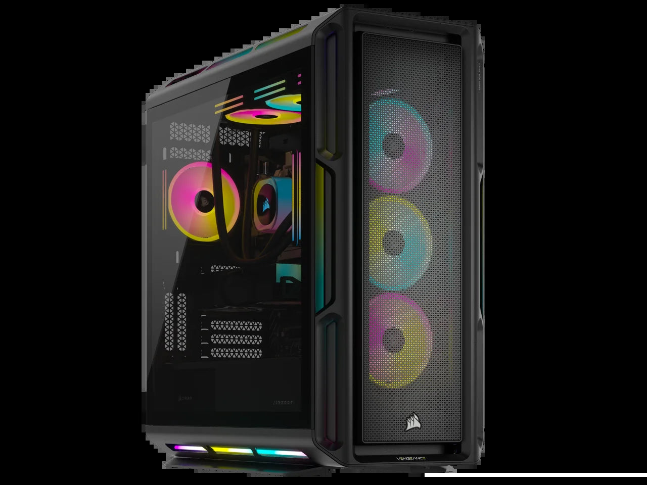 VENGEANCE I8200 Icue Link Edition Gaming PC - Liquid Cooled Intel Core I9 14900KF CPU - NVIDIA Geforce RTX 4090 Graphics - 64GB  DOMINATOR TITANIUM RGB DDR5 Memory